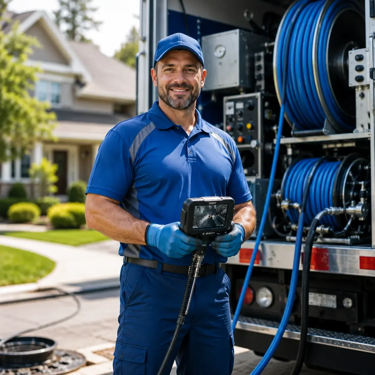 Local outdoor drain cleaning specialists in Granton, WI